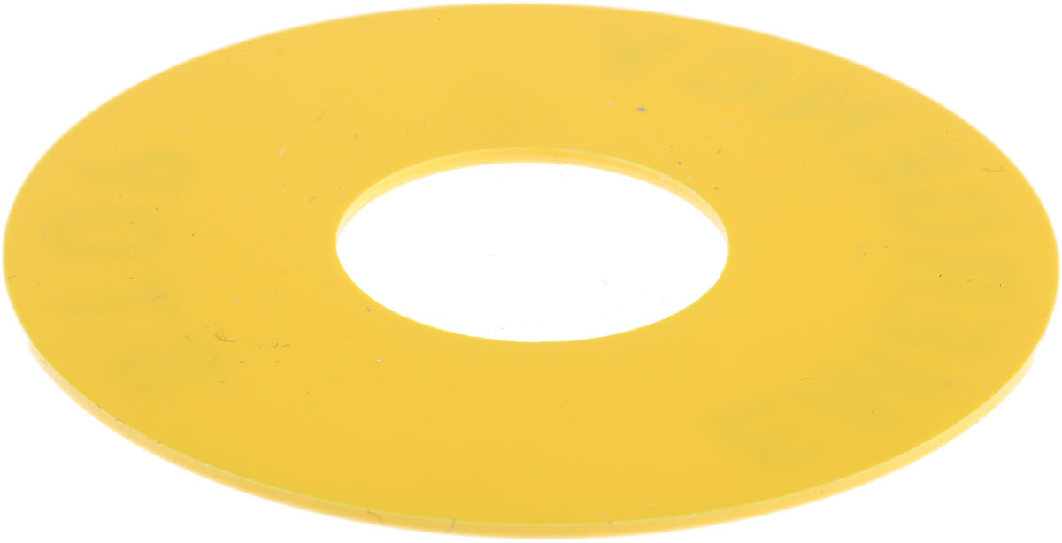 a22z-3466-1 Omron Legend Plate for Use with A22E E-Stop