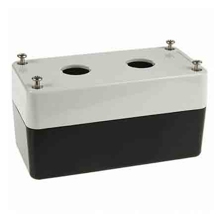 Omron A22Z Control Station Enclosure - 2 Hole 22 mm Diameter