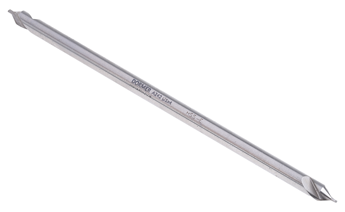 Dormer High Speed Steel-E, 4 mm Diameter 1, 100 mm Overall