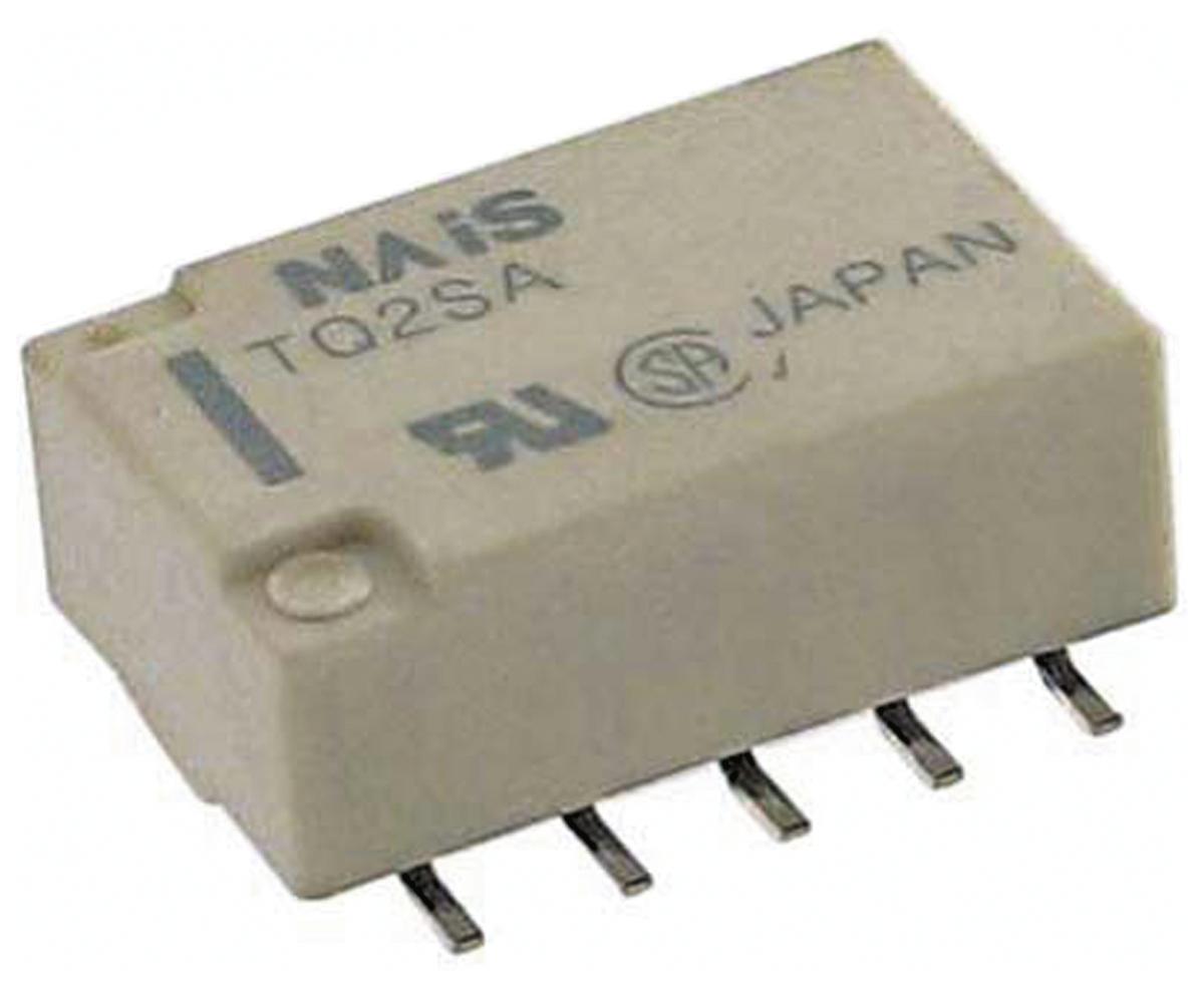 Panasonic Surface Mount High Frequency Relay, 5V dc Coil, DPDT