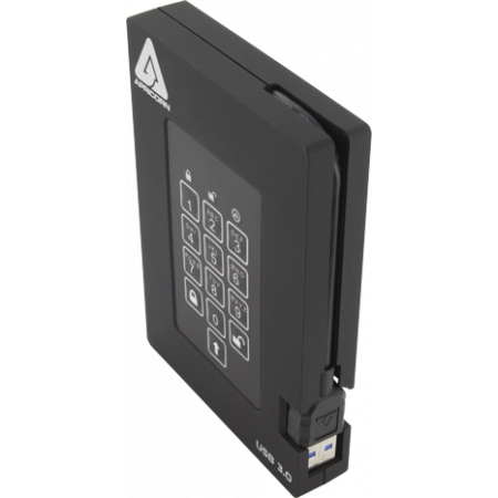 a25-3pl256-2000f Apricorn Aegis Bio 3 Portable 2 TB External Portable Hard Drive