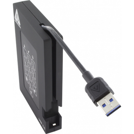 a25-3pl256-2000f Apricorn Aegis Bio 3 Portable 2 TB External Portable Hard Drive