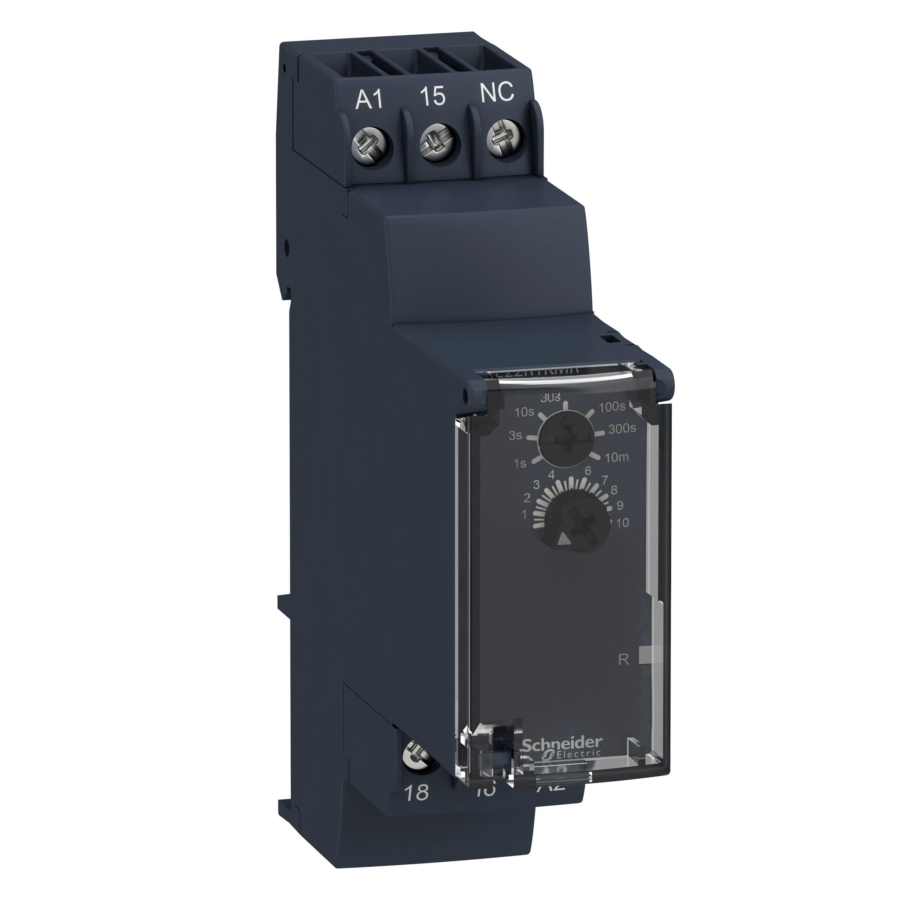 Schneider Electric OFF Delay Single Timer Relay, Screw, 0.3 → 300 s, SPDT, 1 Contacts, SPCO