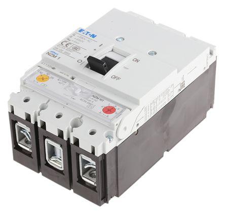 nzmn1-a100 3 100 A MCCB Molded Case Circuit Breaker, Breaking Capacity 50 kA Fixed Mount xEnergy NZM1