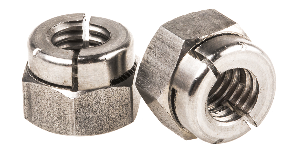 Aerotight, Plain Steel Locknut, RoHS, Metric
