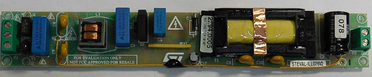STMicroelectronics STEVAL-ILL076V2, STEVAL LED for HVLED001A for High Power LED