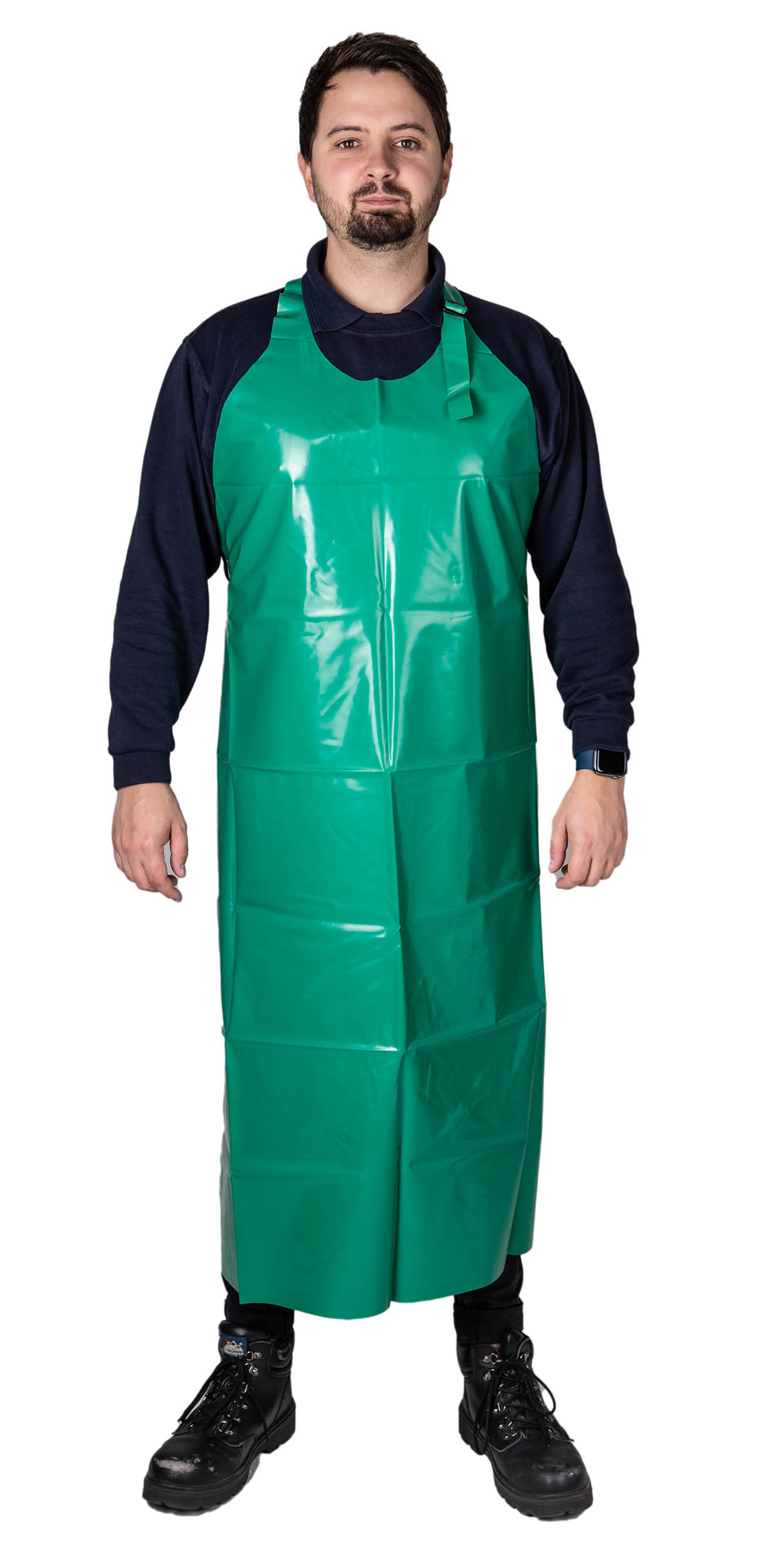 Topdog Green Reusable Polyurethane Apron, 114 cm