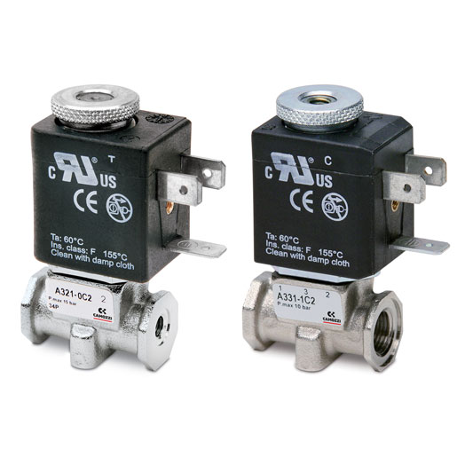 Camozzi Pneumatic Solenoid Valve A321-1C2, G 1/8