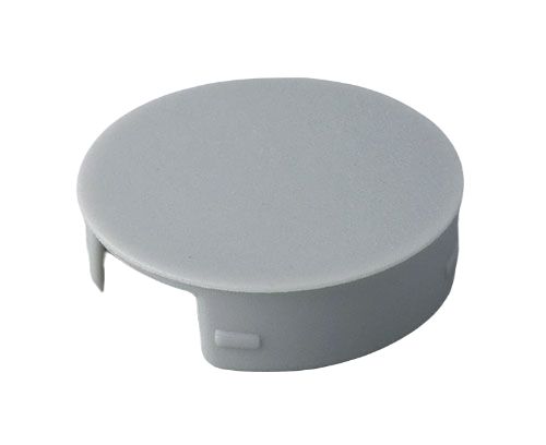 OKW 23 mm Knob Diameter Grey Potentiometer Knob Round Shaft, A3223007