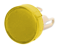 Omron Yellow Round Push Button Lens