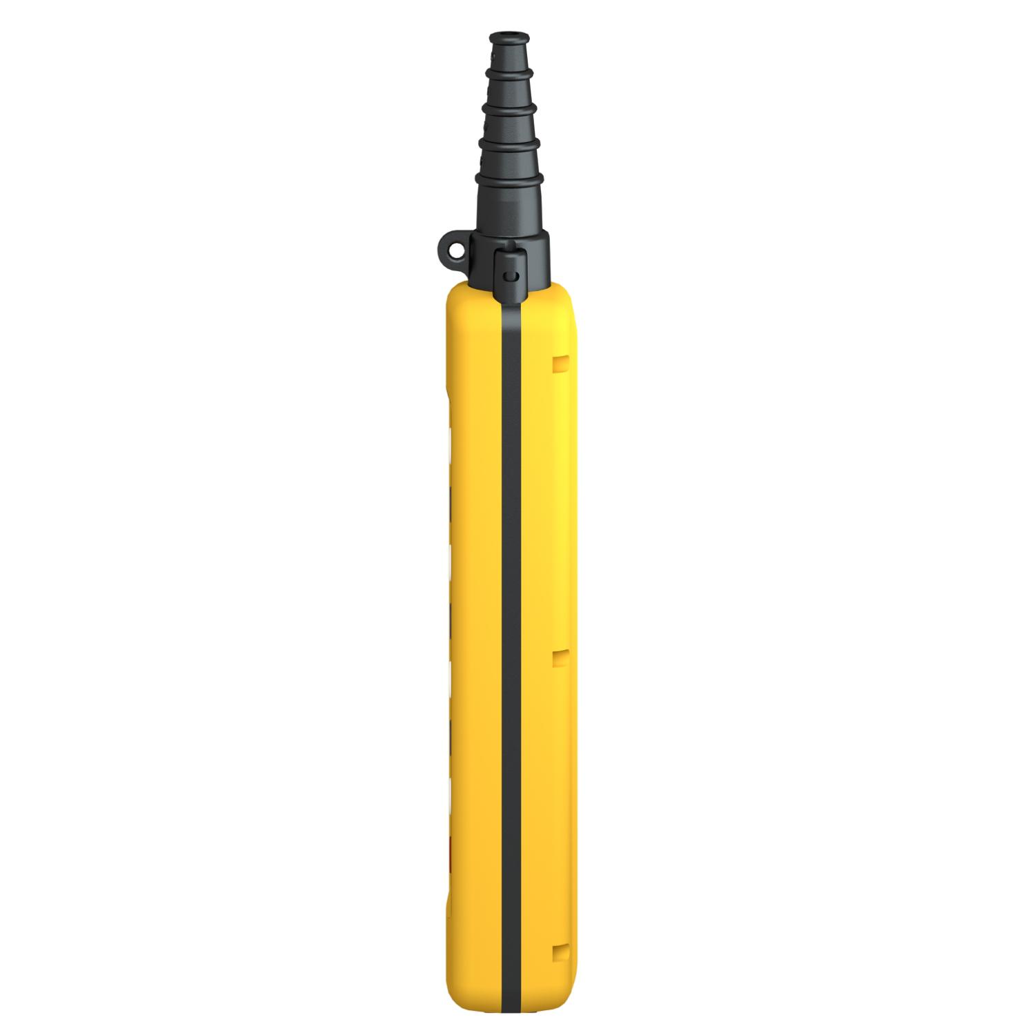 Schneider Electric Screw Clamp 8NO/8NC 8 Push Button Pendant Station 3 A ac, 270 mA dc Yellow PP, 600V, IP65 8