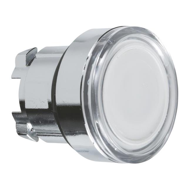 zb4bw31 Schneider Electric Harmony XB4 Series, White Push Button Head, Spring Return, 22mm Cutout