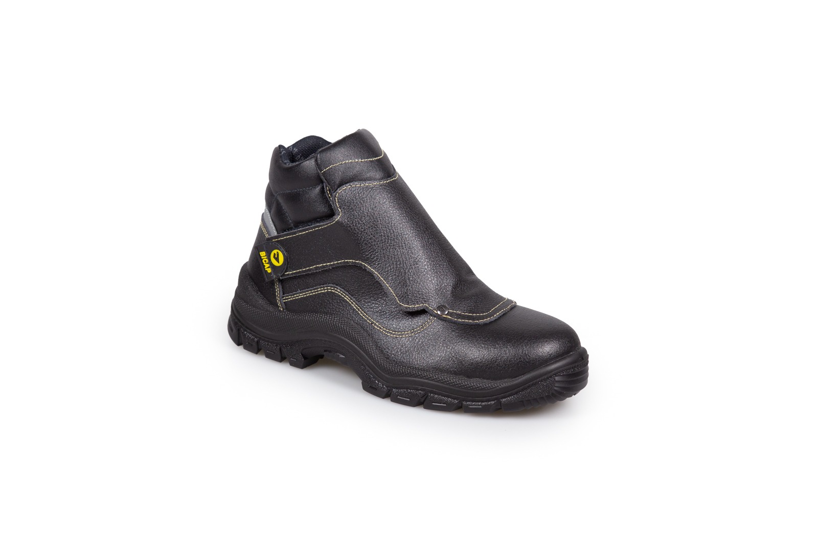Bicap A4570/2I K 4 Unisex Black Composite Safety Shoes, UK 12, EU 47
