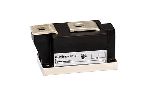 Infineon TZ600N16KOFHPSA1, Thyristor Trigger Module 1600V, 1050A 250mA 1.05kA
