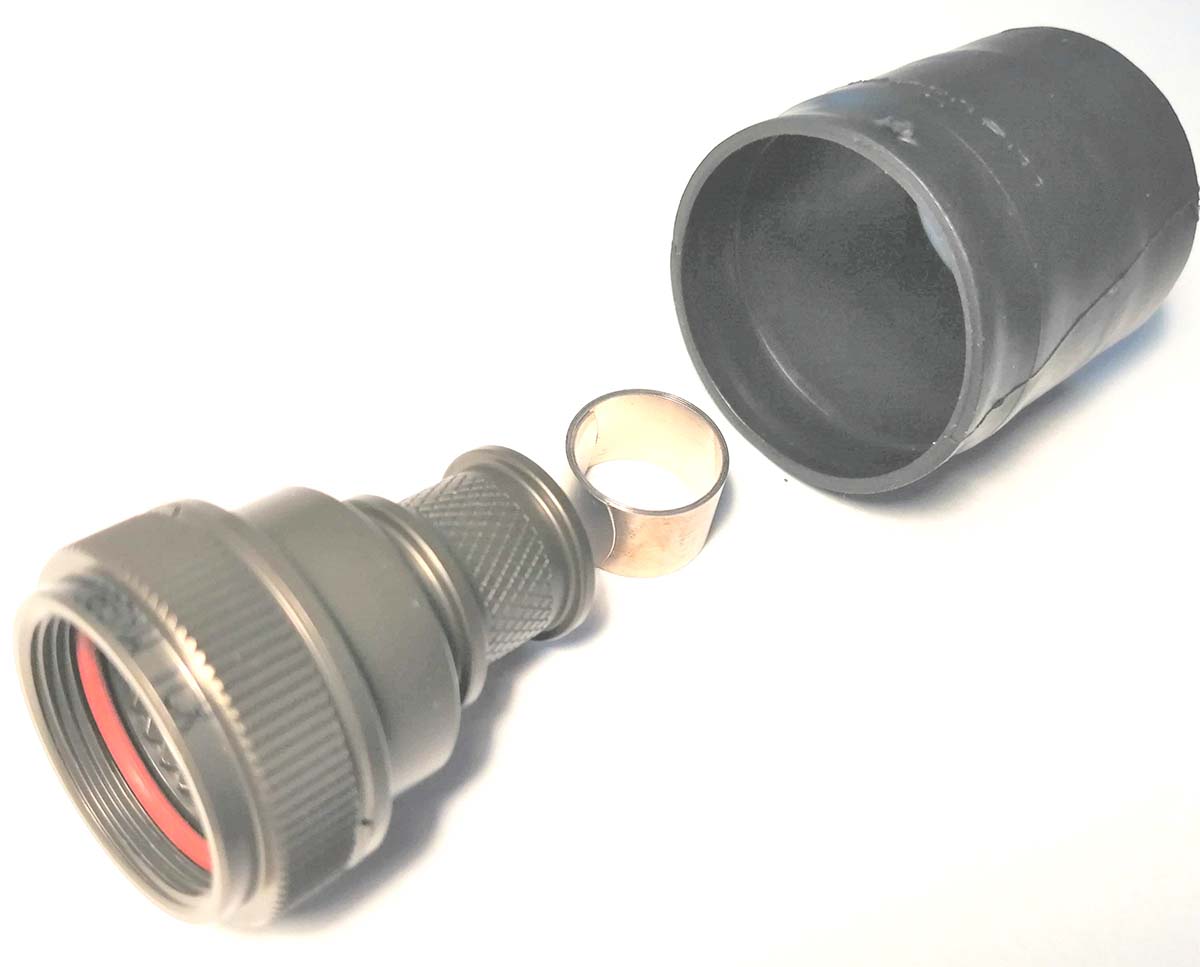 Amphenol Limited, BK4Size 12 Straight Circular Connector Backshell, For Use With 38999 III