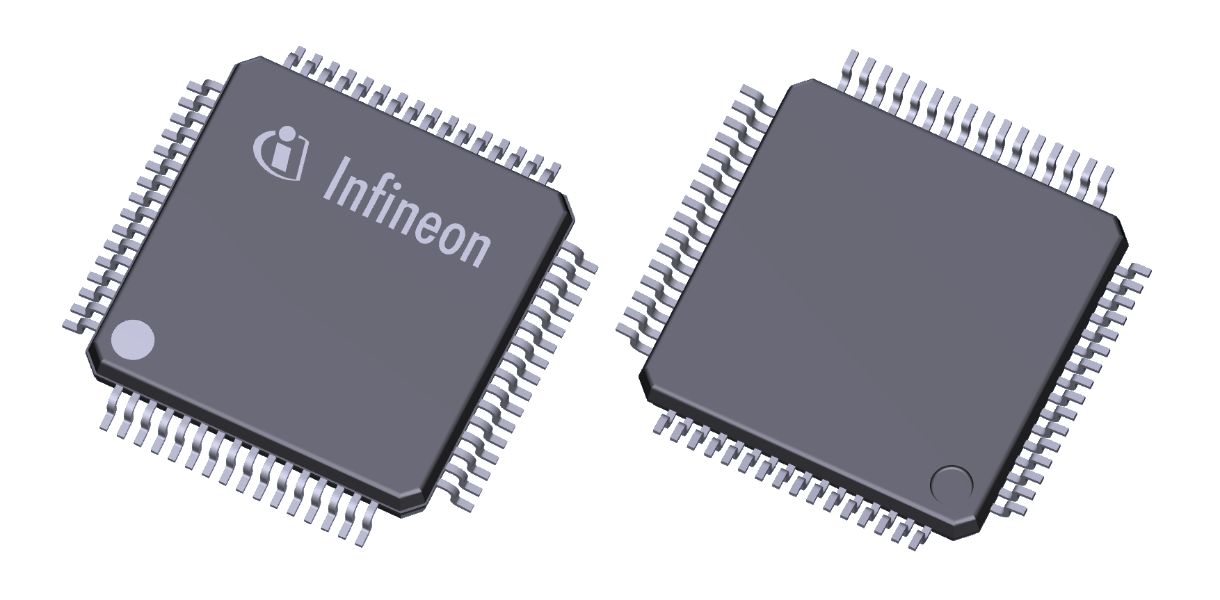 Infineon CYT2B93CACQ0AZEGS, 32 bit ARM Cortex Microcontroller, 160 MHz, 128kB FLASH, 64-Pin 64-Lead LQFP