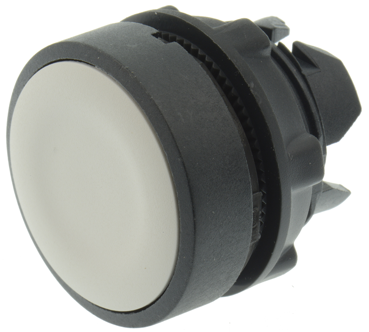 Schneider Electric Harmony XB5 Series, White Push Button Head, Spring Return, 22mm Cutout