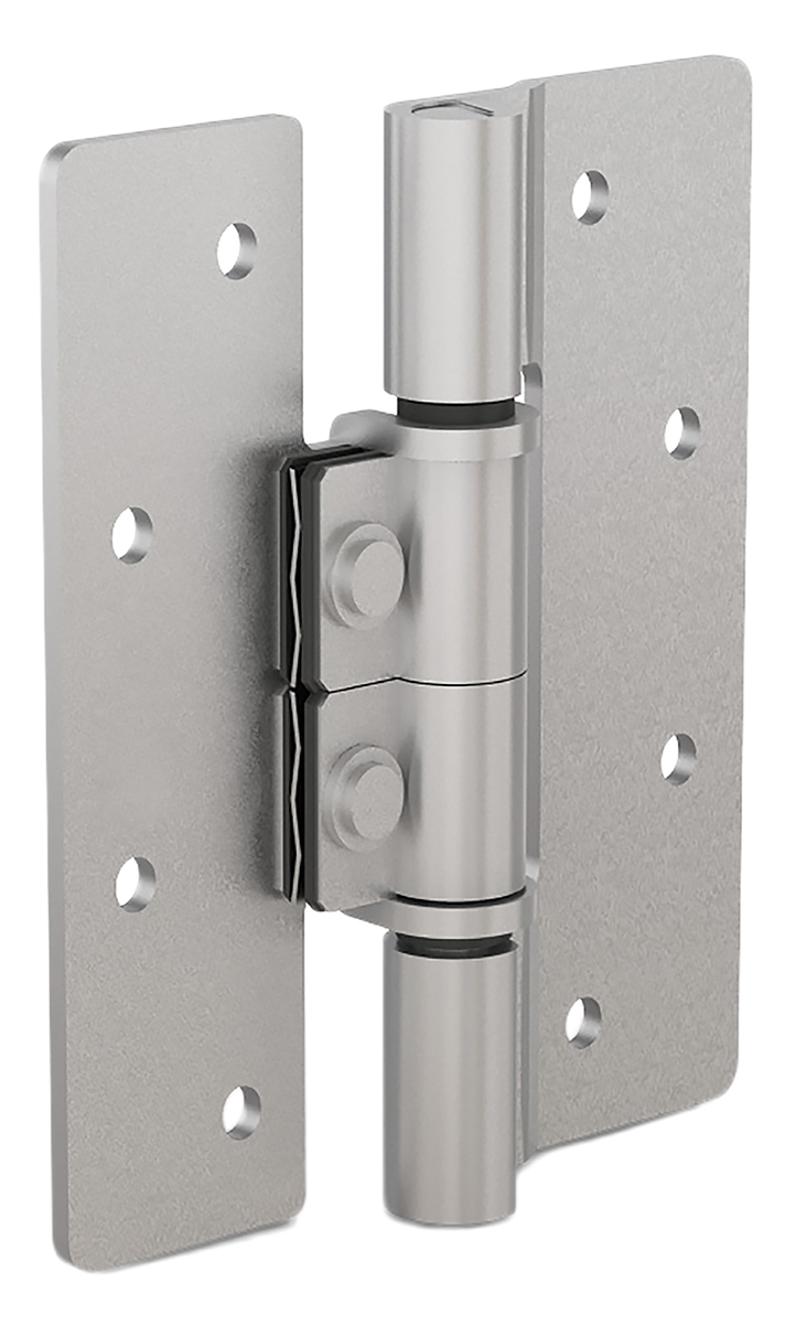 Pinet Polished Stainless Steel Friction Hinge, Screw Fixing, 90mm x 82.5mm x 2.5mm