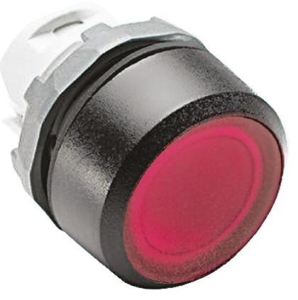 ABB ABB Modular Series, Red Push Button Head, Momentary, 22mm Cutout