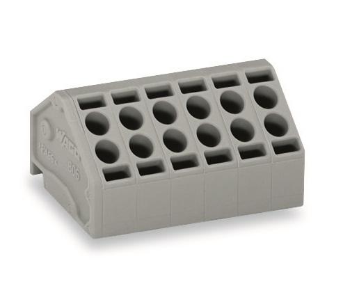 WAGO PCB Terminal Block, 2-Contact, 5mm Pitch, PCB Mount, 1-Row