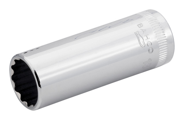 Bahco 1/4 in Drive 13 mm Standard Square, 50.6mm Overall Length