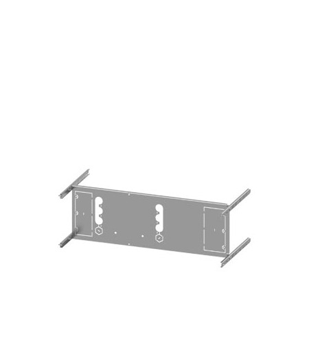 Siemens Grey 3 Gang Mounting Plate Sheet Steel Mounting Plate