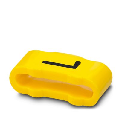 Phoenix Contact SD-WMTBS Slide On Cable Marker, Yellow, Pre-printed "Letters", 10 → 136mm Cable, for Conductor