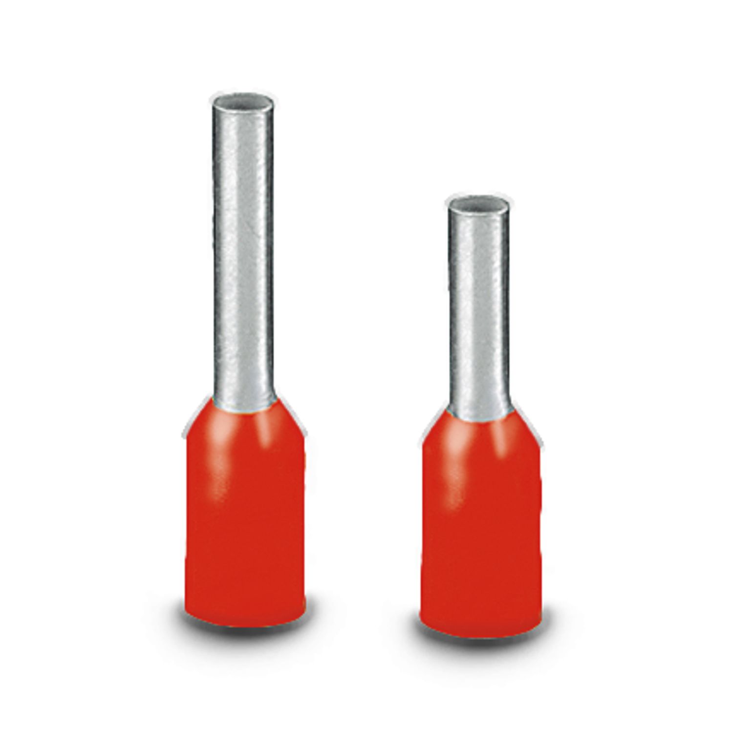 1208982 Phoenix Contact, AI Insulated Ferrule, 1.5mm Pin Diameter, Red