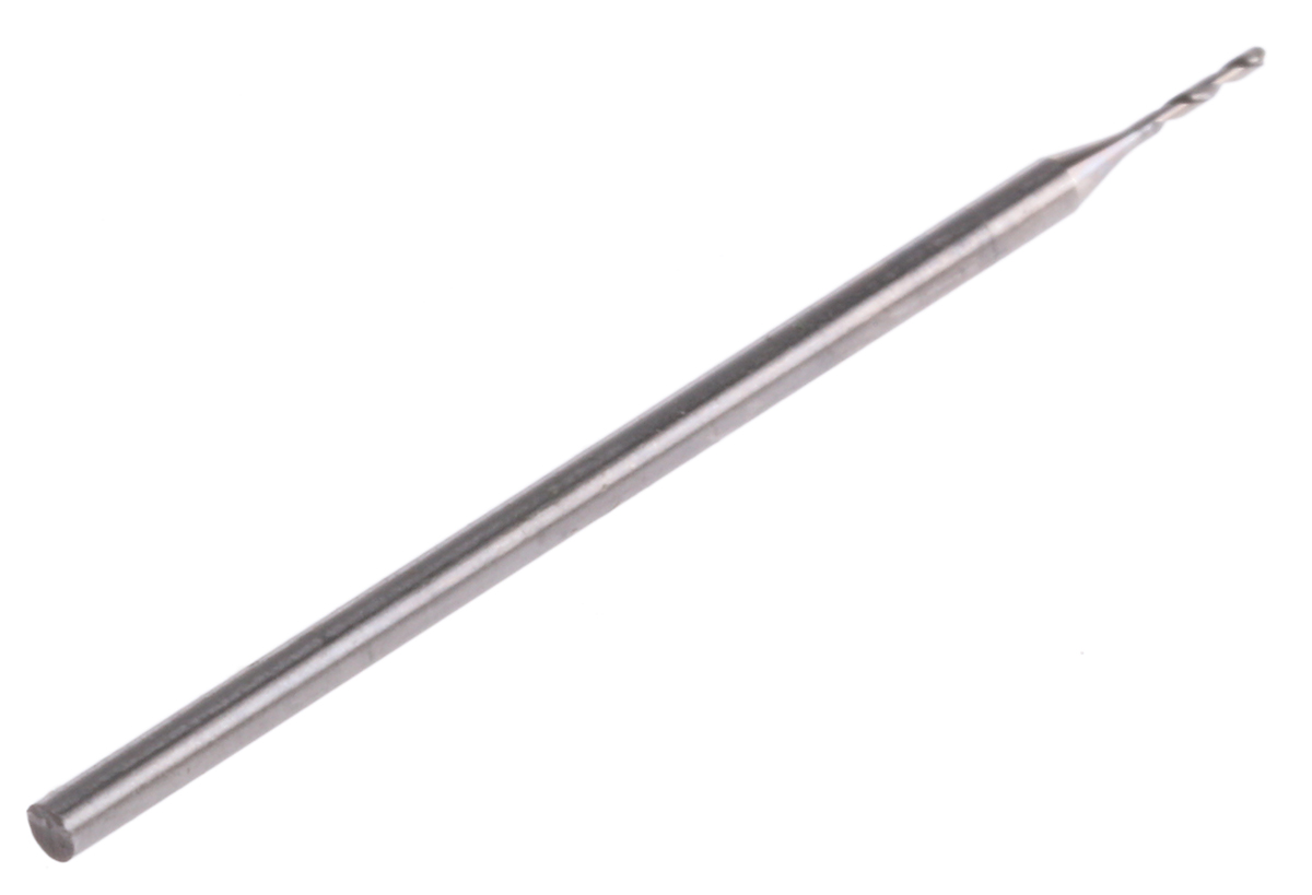 a72035 Dormer Cobalt High Speed Steel PCB Drill Bit, 0.35 mm, 1mm Diameter