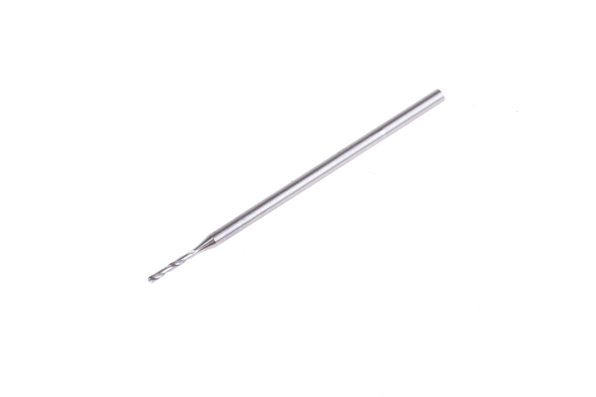 Dormer Cobalt High Speed Steel PCB Drill Bit, 0.5 mm, 1mm Diameter