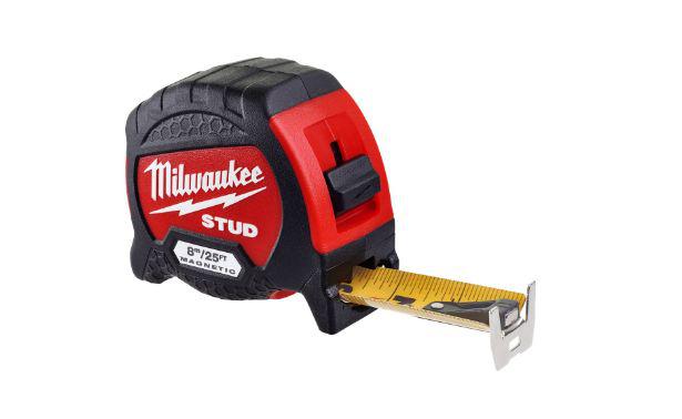 4932471629 Milwaukee Stud 8m Tape Measure, Metric