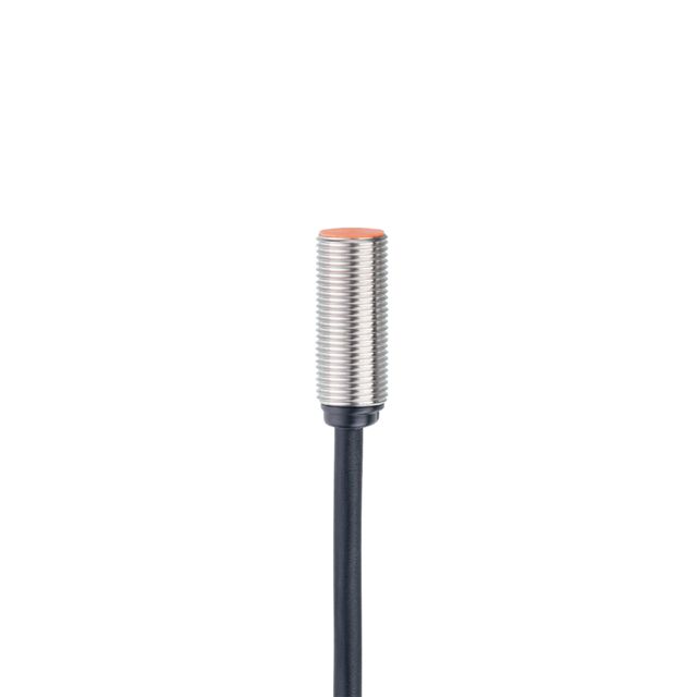 ifm electronic Inductive Threaded Barrel Proximity Sensor, M12, 2 mm Detection, PNP NO, 10 → 30 V dc