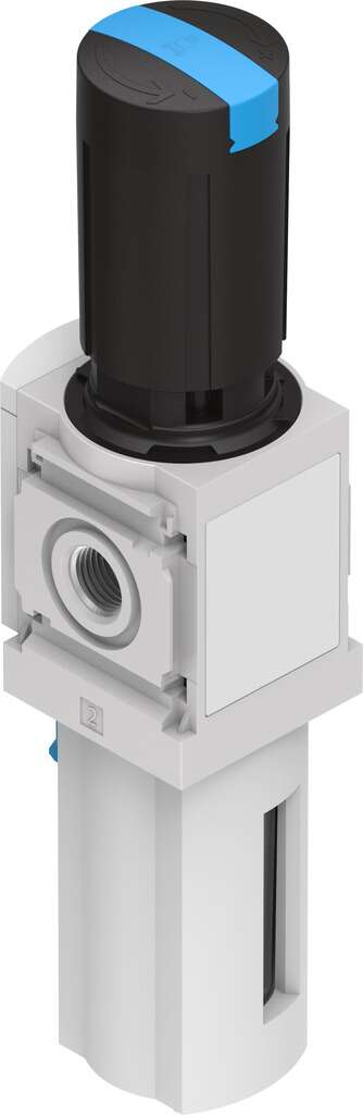 ms6-lfr-1-2-d7-erm-as Festo MS6 Filter Regulator, 40 μm, 1/2 in, Manual, 20 bar, 529188
