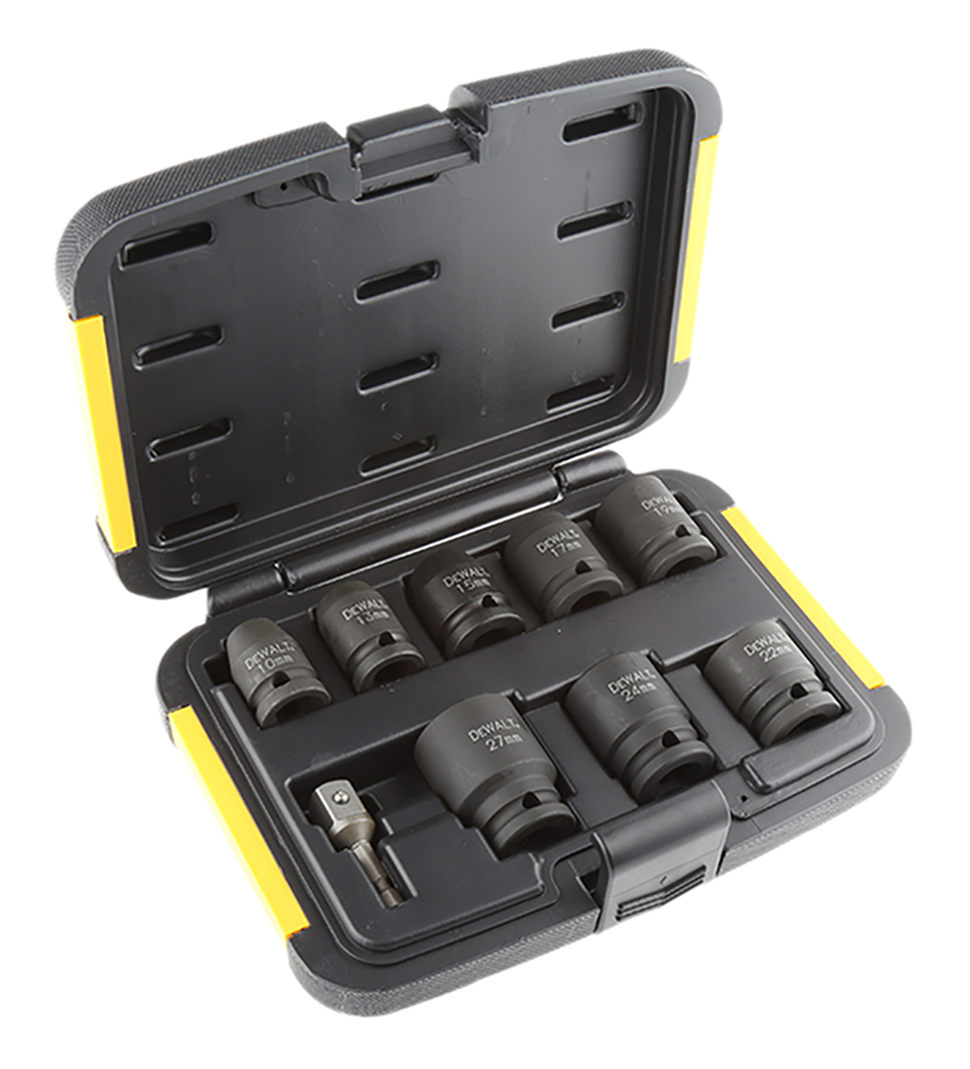 DeWALT 10 → 27mm, 1/2 in Drive Impact Socket