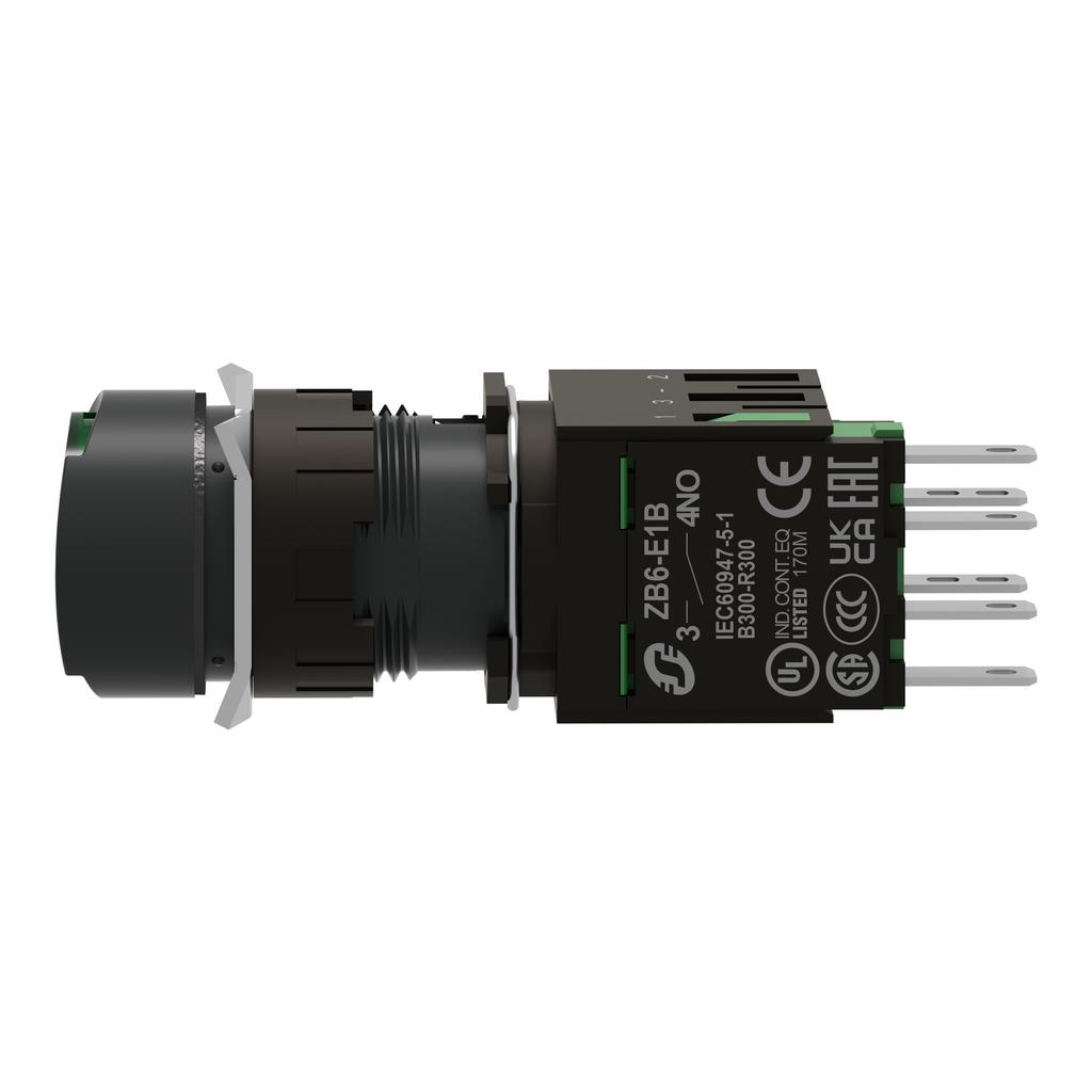 xb6aw3b1b Schneider Electric XB6 Illuminated Green Push Button NO Momentary