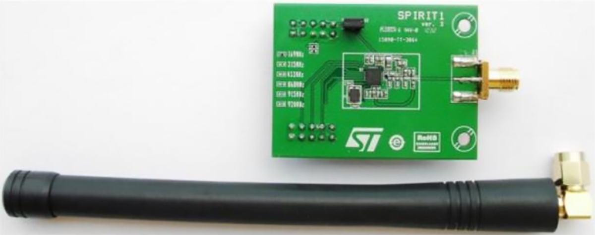 STMicroelectronics Sub-GHz Transceiver Development Kit SIKR002V1 Development Kit for ISM Band STEVAL-IKR002V1D SPIRIT1