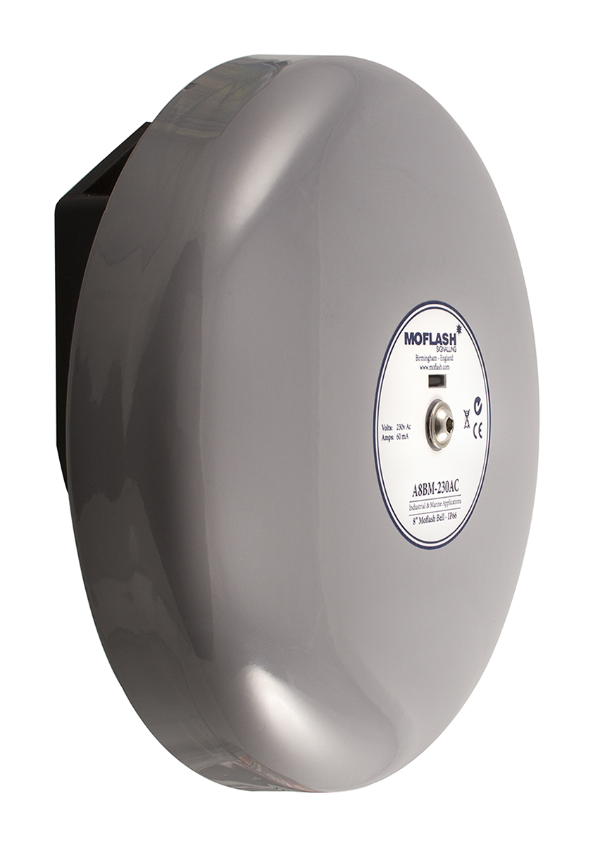 Moflash A8BM Series Siren Surface, IP66, DC 24V, 1-Tone 108 dB @ 1m
