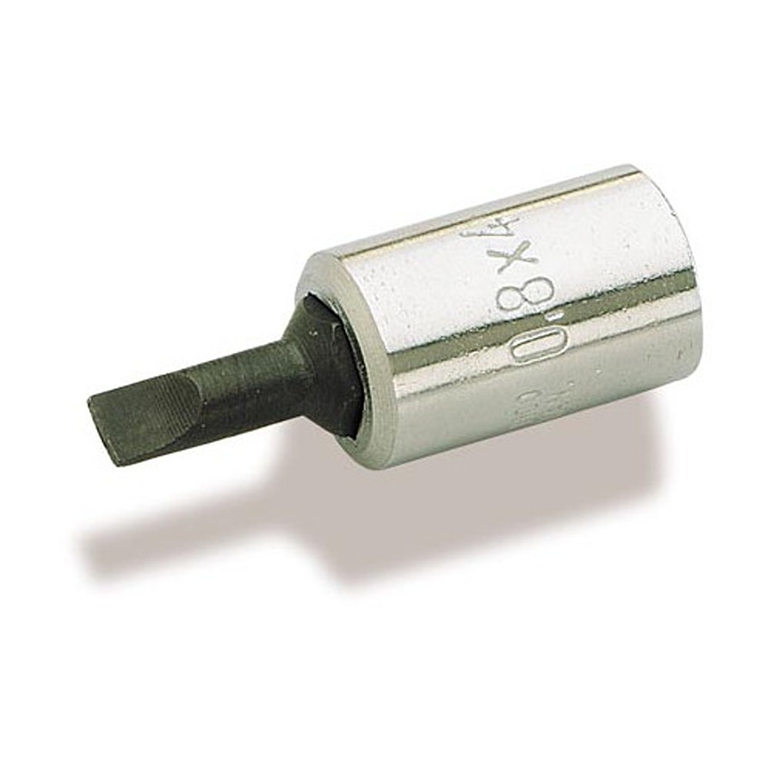 SAM 1/4 in Drive 5.5mm Standard Socket, Slotted Bit, 25 mm Overall Length