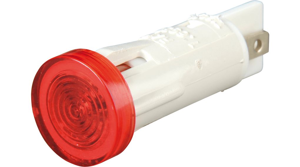 RAFI Red Neon Indicator Lamp, 230V