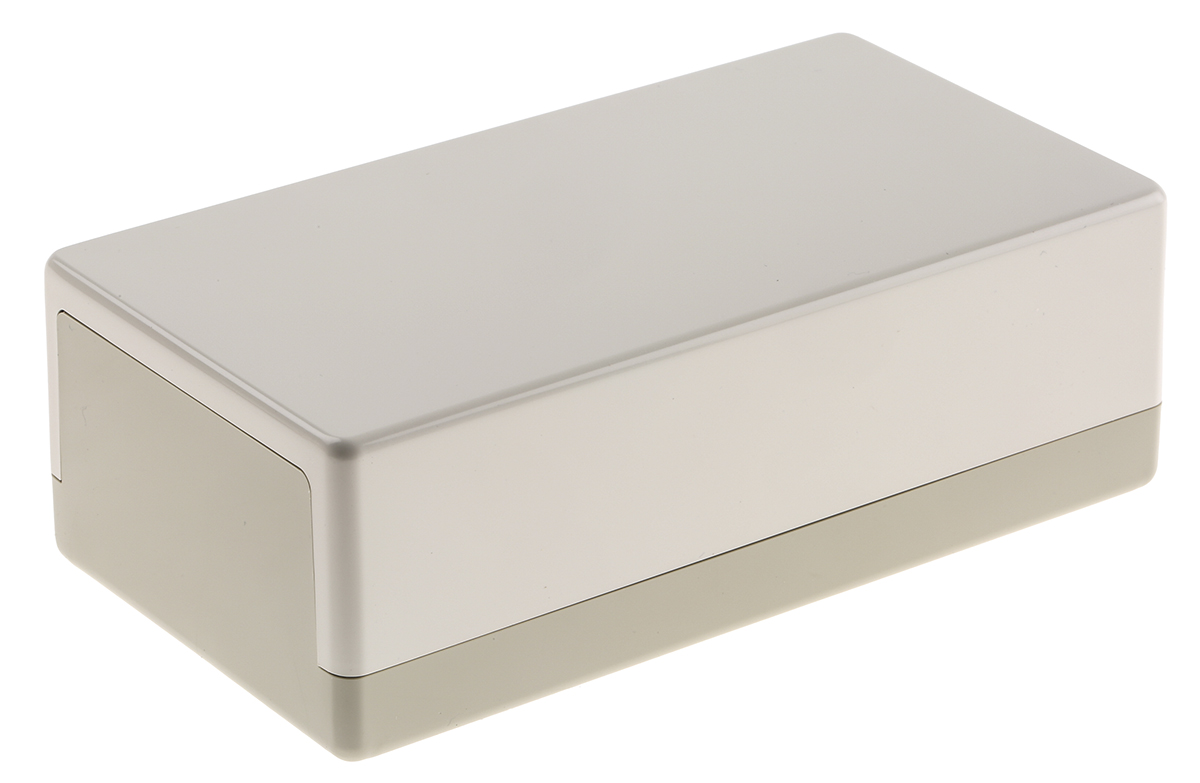 OKW Flat-Pack Case Grey ABS Instrument Case 40 mm, 120 mm, 65 mm