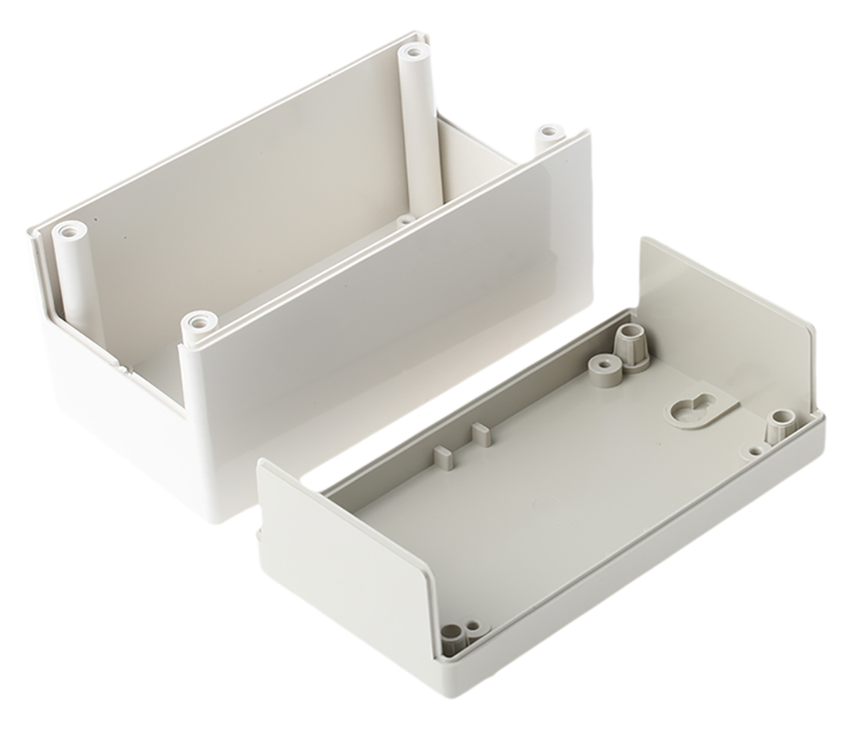 a9021065 OKW Flat-Pack Case Grey ABS Instrument Case 65 mm, 120 mm, 65 mm