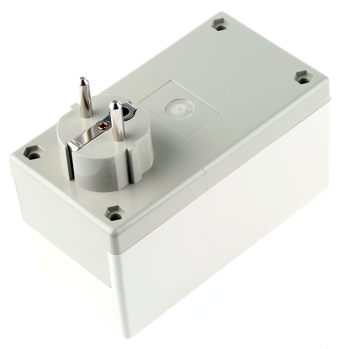 OKW White ABS Plug Case, IP40 65 mm, 120 mm, 65 mm