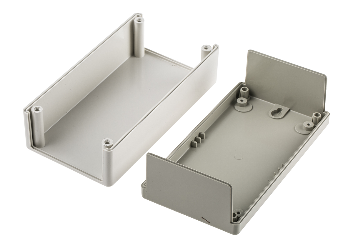 a9030065 OKW Flat-Pack Case Grey ABS Instrument Case 50 mm, 150 mm, 80 mm