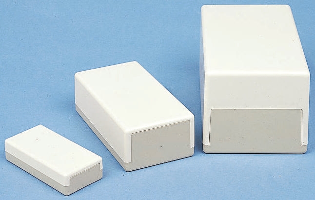 OKW Flat-Pack Case H Series White ABS Enclosure, IP40 120 mm, 189 mm, 110 mm