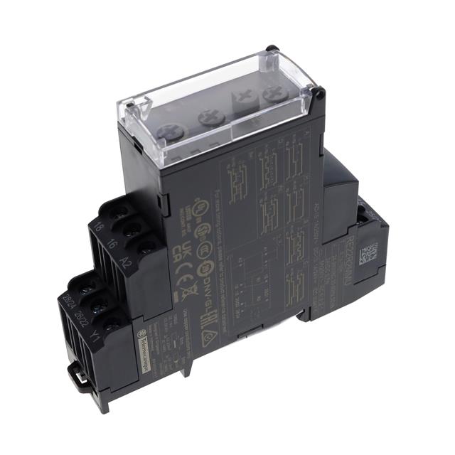 re22r2mmu Multi Function Multi Function Timer Relay, Screw, 0.1 s → 100 h, DPDT, 4 Contacts, DPCO, 24 → 240 V ac