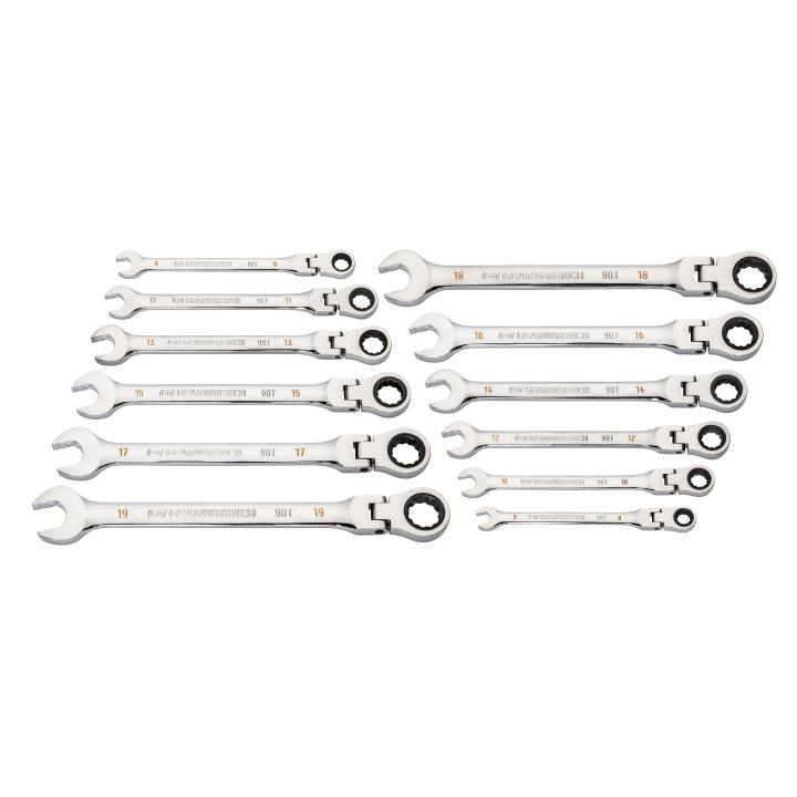 86727 GearWrench 12-Piece Spanner Set