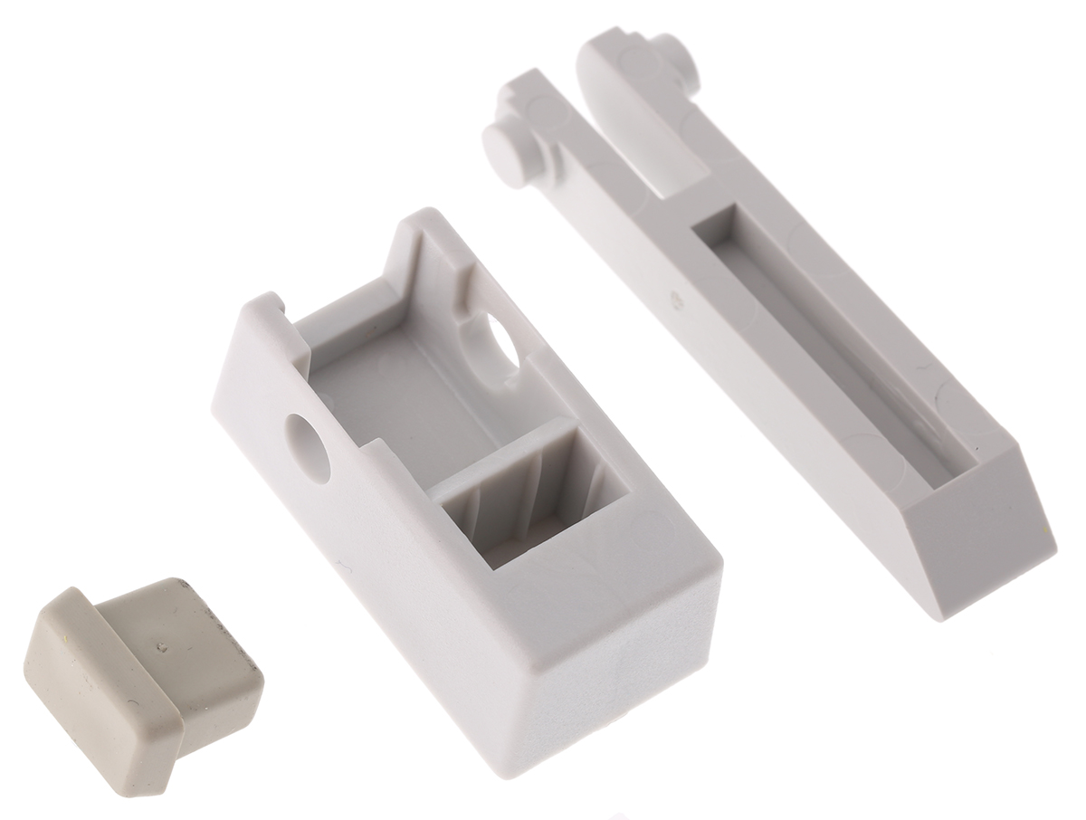 OKW ABS Feet for Use with Mettec Case x 70 mm x 13mm