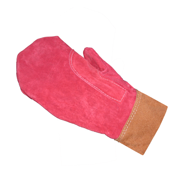 Liscombe Brown, Red Leather Work Gloves