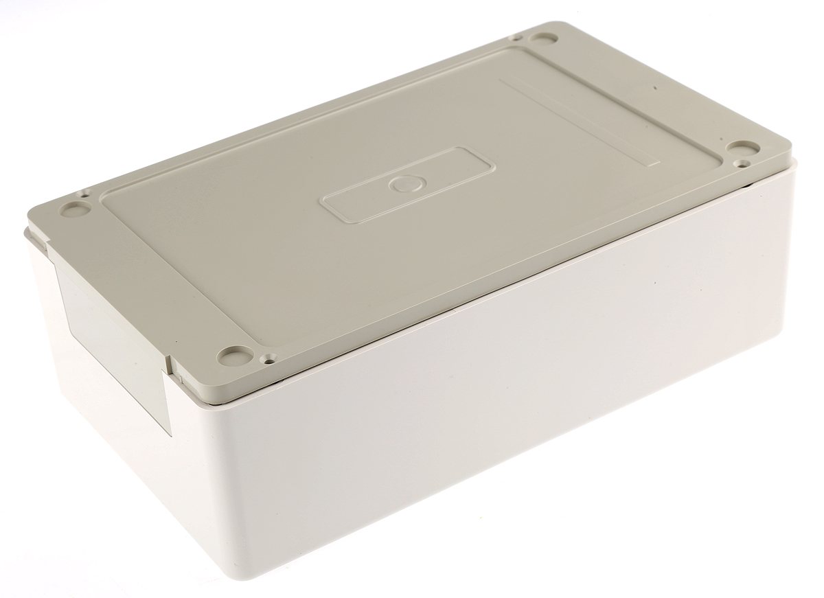 a9540165a9195401 OKW Flat-Pack Case White ABS Instrument Case 70 mm, 210 mm, 125 mm