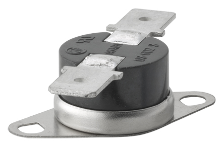 Selco Bi-Metallic Thermostat, Opens at +220°F, Closes at +190°F, +150°C Max, NC, Automatic Reset, Surface Mount